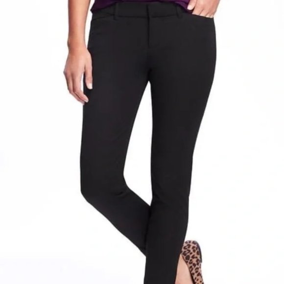 Old Navy Pants - Old Navy Pixie Never Fade Pants Mid Rise Stretch Pants Black, Multiple Sizes